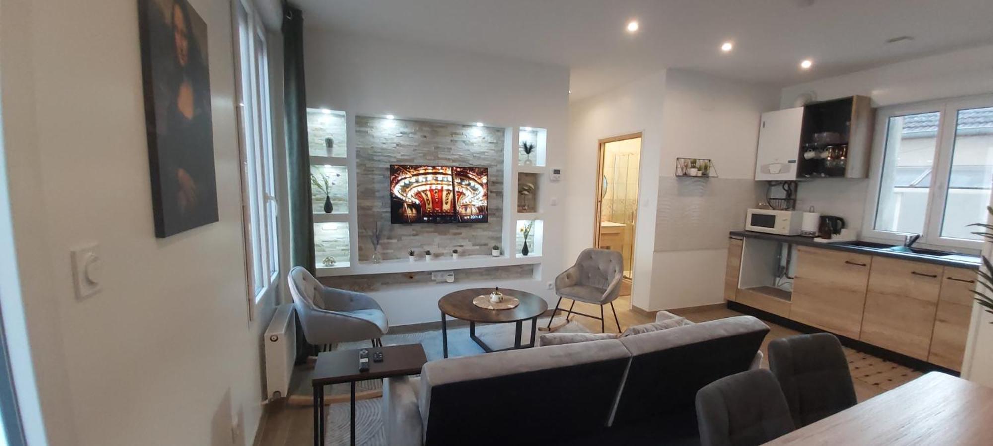 Les Suite Appartement A Chalon Sur Saone Cameră foto
